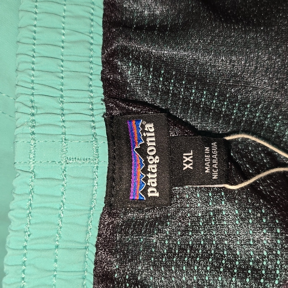 Patagonia Men's Baggies 5" Swim Shorts Fresh Teal Size XXL NWT - Picture 9 of 13